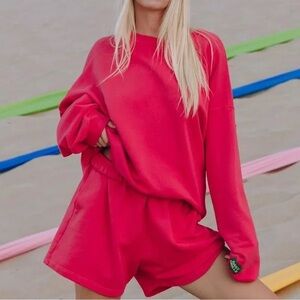 DAILY DRILLS pullover in heart xs/s